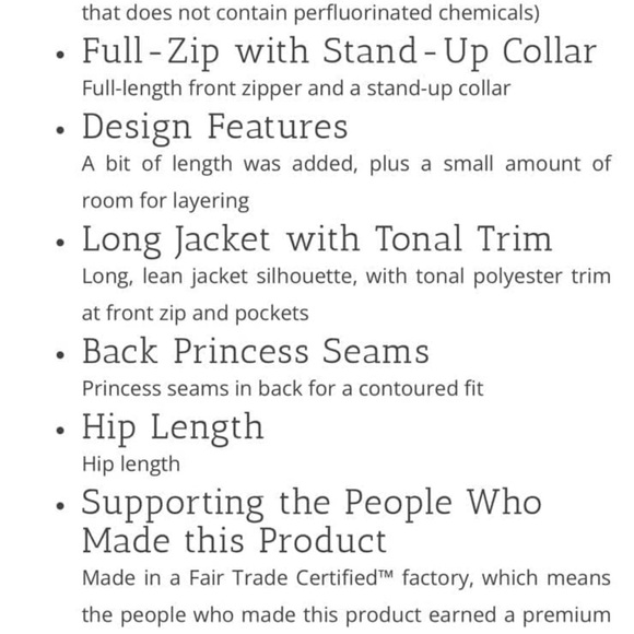 Patagonia Women’s White Fleece long lean Full Zip Jacket Hip Length Large - Picture 7 of 7